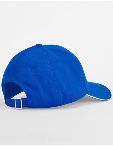BEE-B825C-EarthAware® Classic Organic Cotton 5 Panel Cap - Sandwich Peak